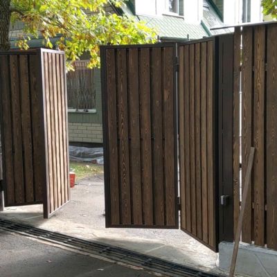 Купите и Закажите Ворота Гармошка: Лучшая Цена от 47919 руб, Установка под Ключ и Доставка в Твери и по Области