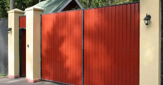 Купить ворота из профнастила Тверь, цена от 4147 руб.